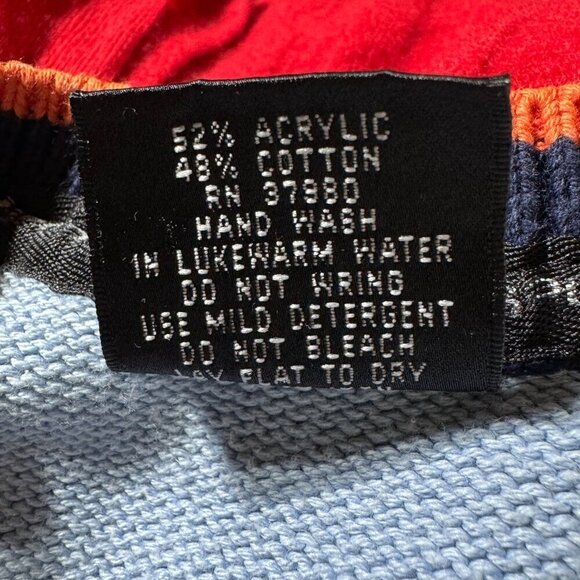 FUBU Vintage Argyle Knit V-Neck Sweater Vest - Picture 8 of 8